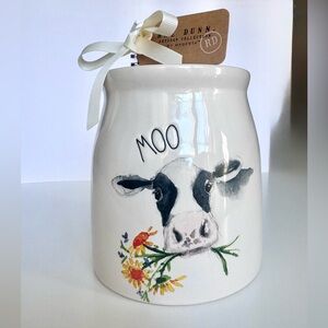 Rae Dunn Moo Cow Kitchen Storage Container